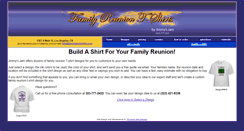 Desktop Screenshot of familyreunion.jimmyjamtshirts.com